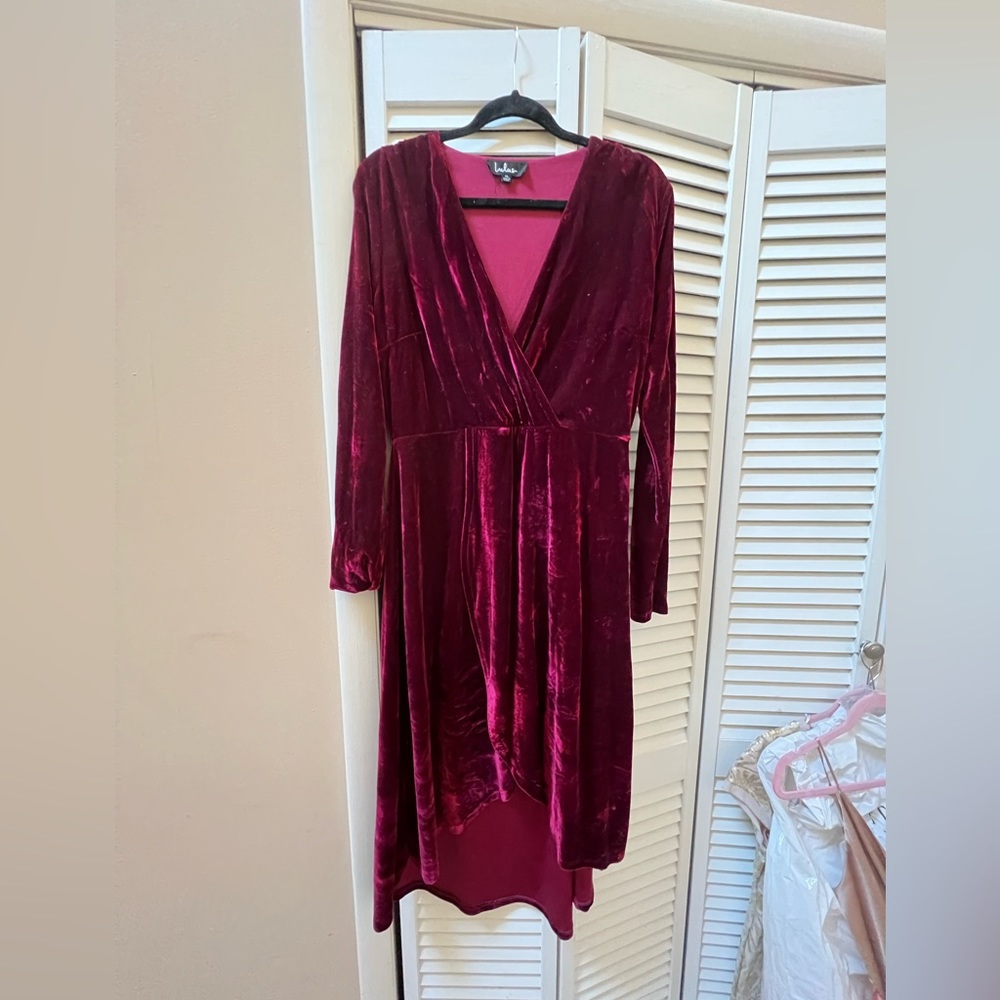 Lulus XL velvet dress